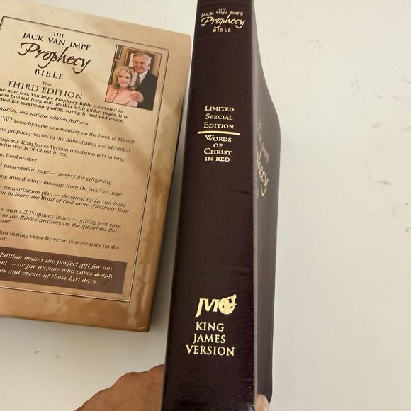 The Jack Van Impe Prophecy Bible New Third Edition King James Version New & Book - Picture 5 of 7